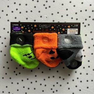 Capelli Halloween Baby Socks | 0-6M